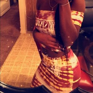 Sexy mini matching set